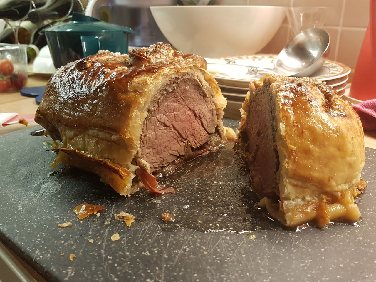 Beef Wellington zu Weihnachten