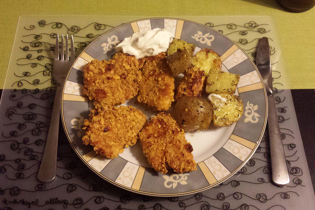 Selbstgemachtes Fried Chicken