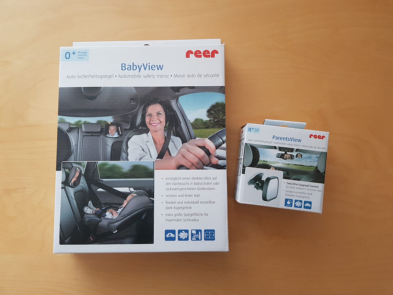 reer Spiegelset BabyView und ParentsView – Little Big Adventures